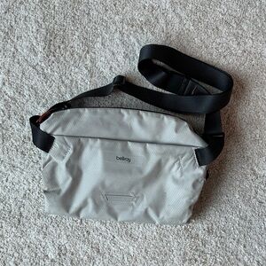 Bellroy Light Gray Belt Bag
